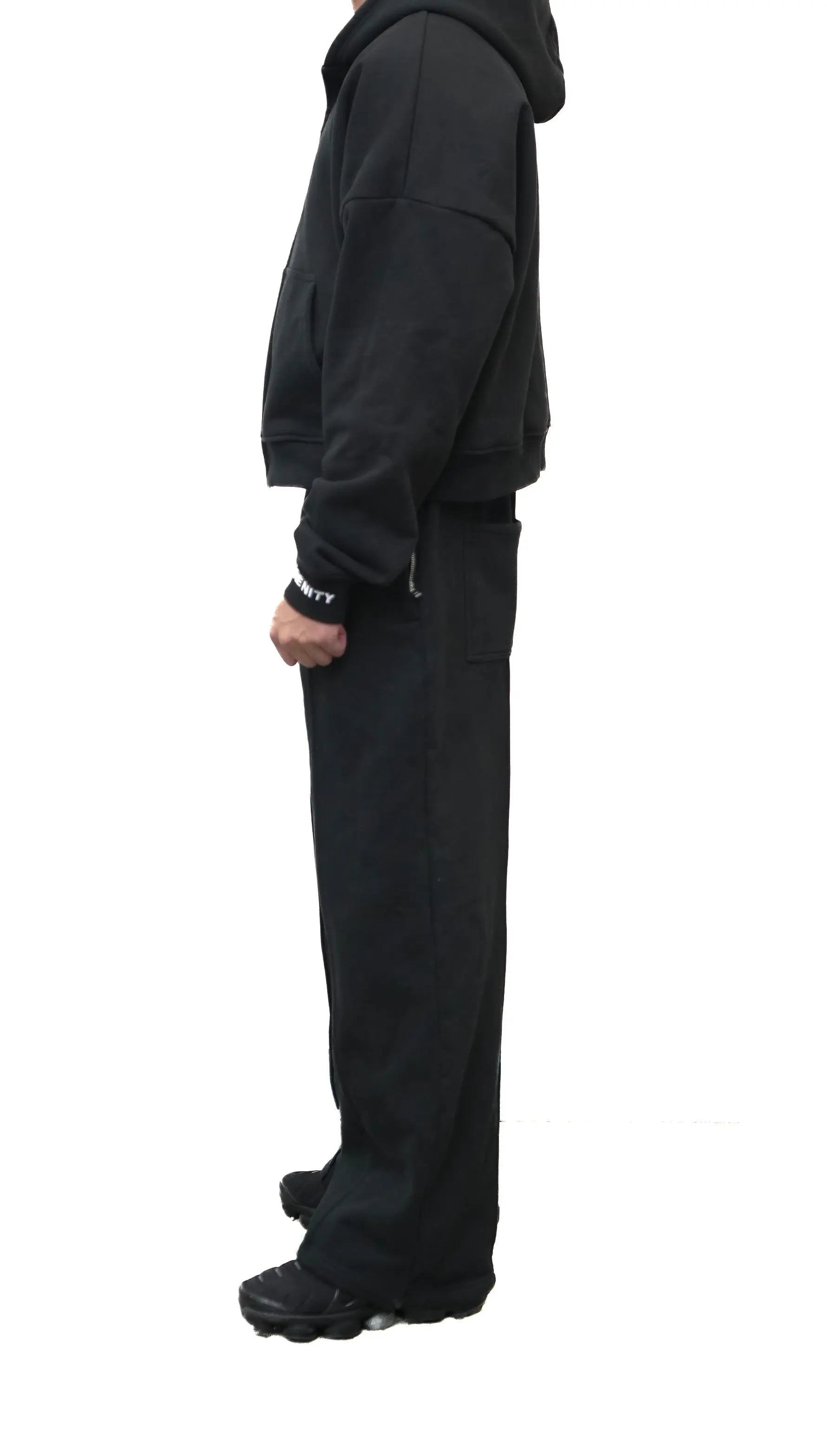 Serenity Black Zip Up Serenity Toronto