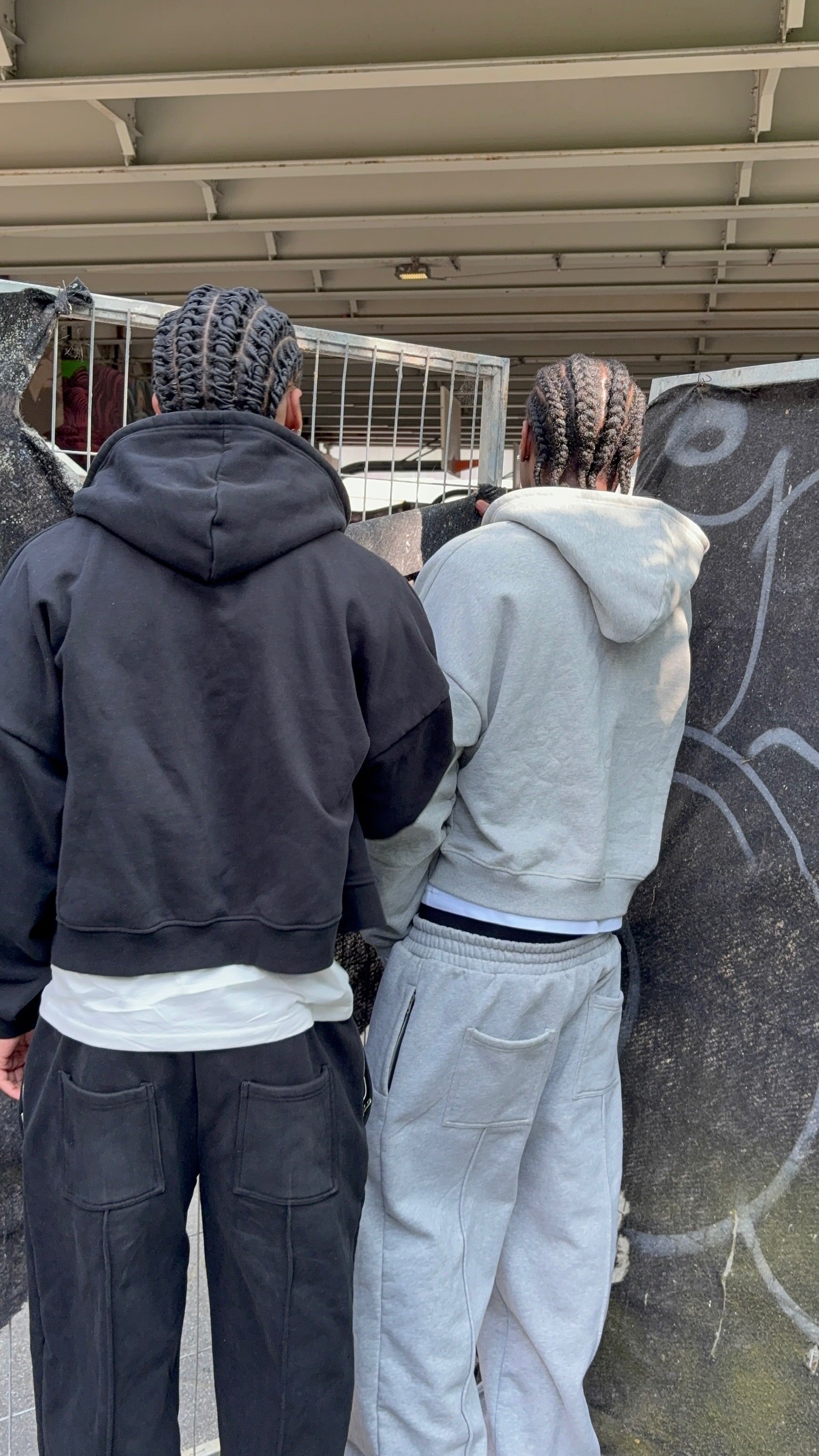Black + Grey Serenity Tracksuit Serenity Toronto