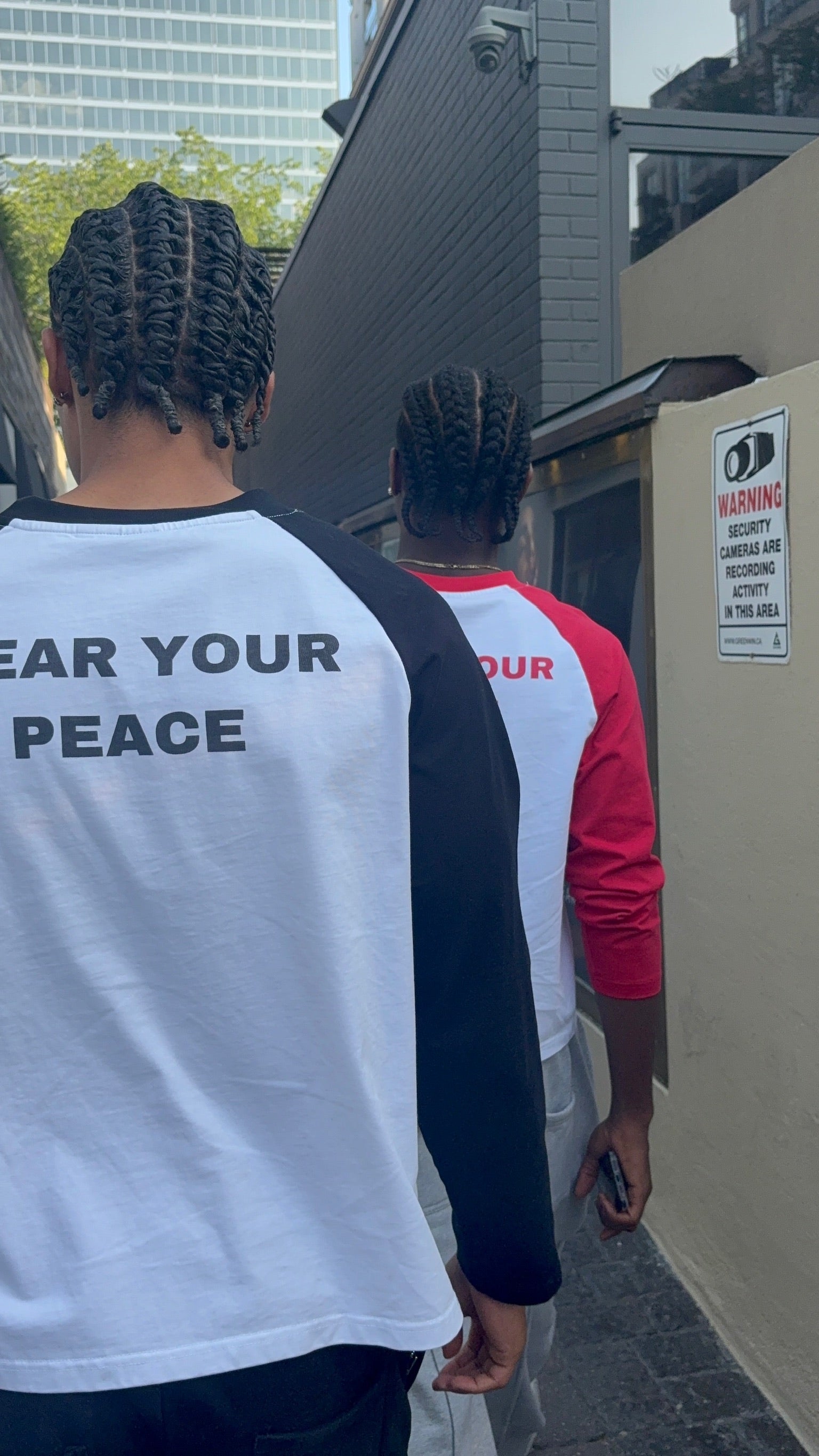Red Arabic Longsleeve + Black Serenity Sweatpants Serenity Toronto